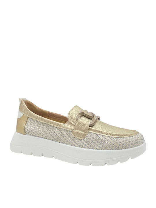 Herren Mokassins in Beige Farbe