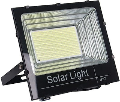Rezistent la apă Solar Proiector LED 100W Alb Rece 6500K cu Telecomandă IP67