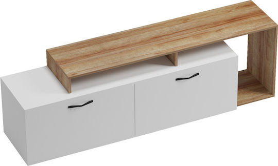 Suport TV Oak-white L170xW40xH53cm