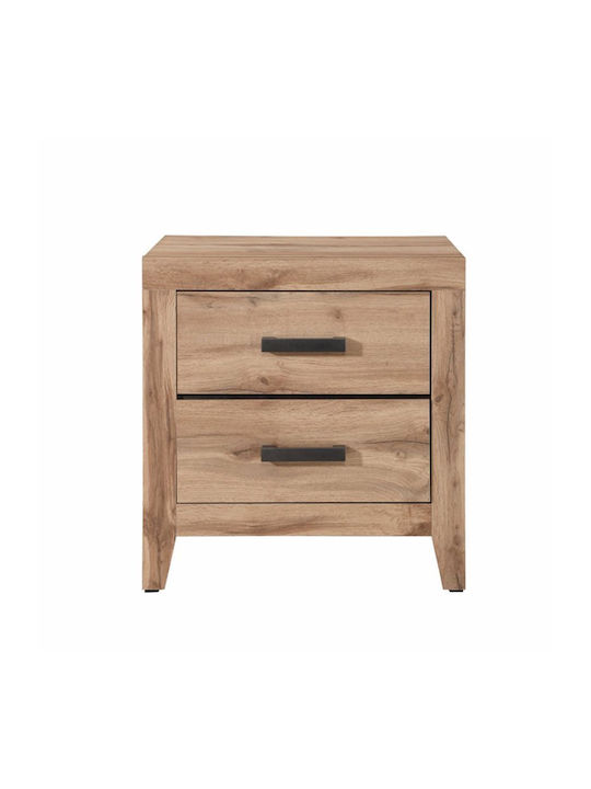 Nachttisch Solid Beige 58x41x62cm