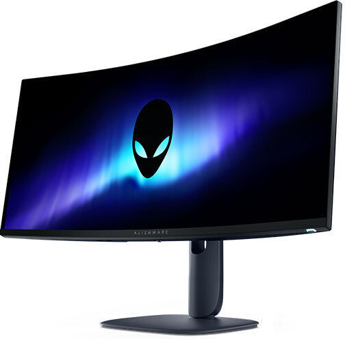Dell Alienware AW3425DW Ultrawide QD-OLED HDR Curved Gaming Monitor 34.2" QHD 3440x1440 240Hz with Response Time 0.03ms GTG