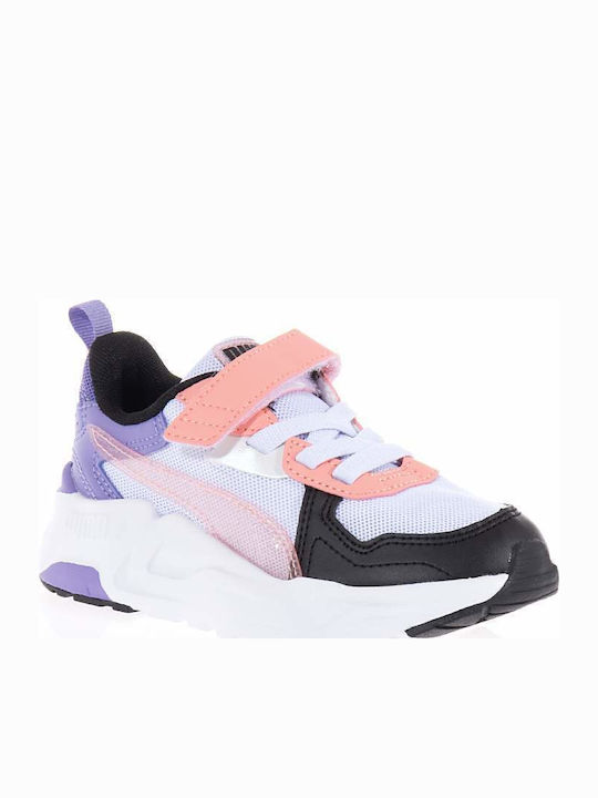 TRINITY LITE Kids Sneakers with Scratch White