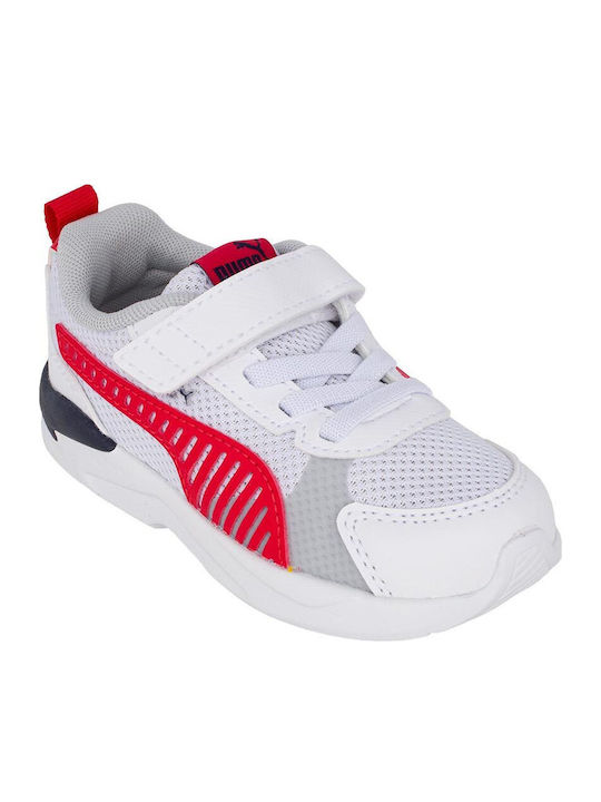 X-ray 3 Παιδικά Sneakers Ανατομικά με Σκρατς Λευκά