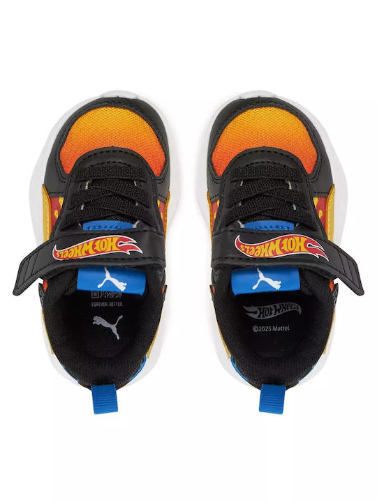 Trinity Lite Kids Sneakers with Scratch Black