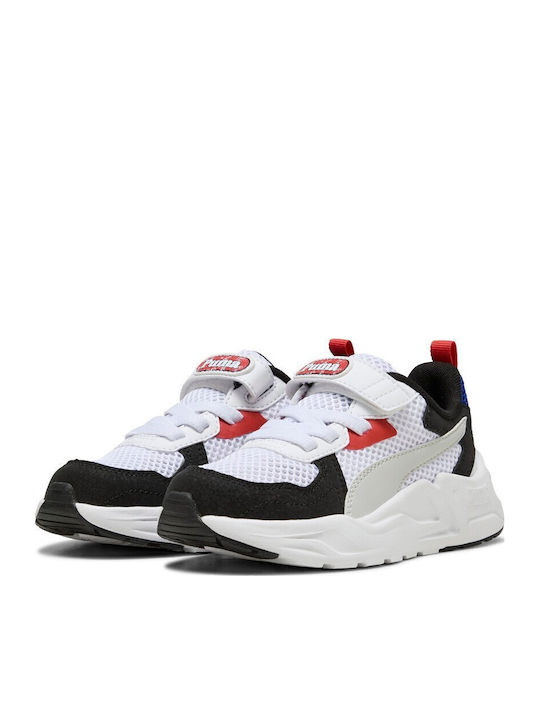 Trinity Lite Mid Παιδικά Sneakers Ανατομικά με Σκρατς Πολύχρωμα 400660-01