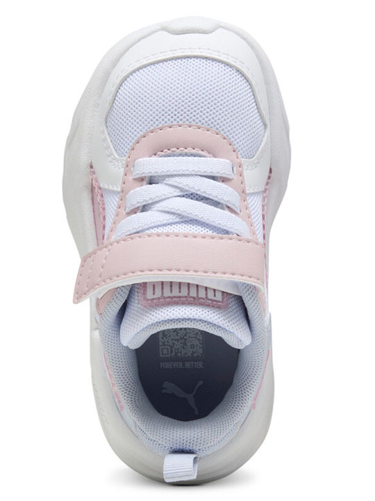 Trinity Lite Kinder Sneakers mit Klettverschluss Weiß