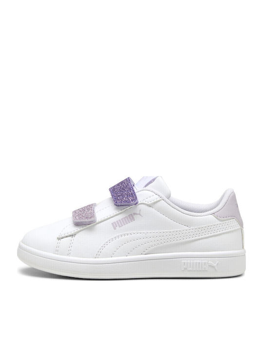 Smash 3.0 L Παιδικά Sneakers με Σκρατς Λευκά