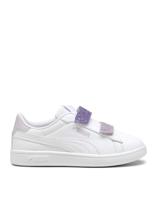Smash 3.0 L Παιδικά Sneakers με Σκρατς Λευκά