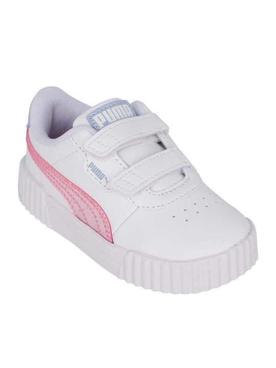 Carina 3.0 Kids Sneakers with Scratch White