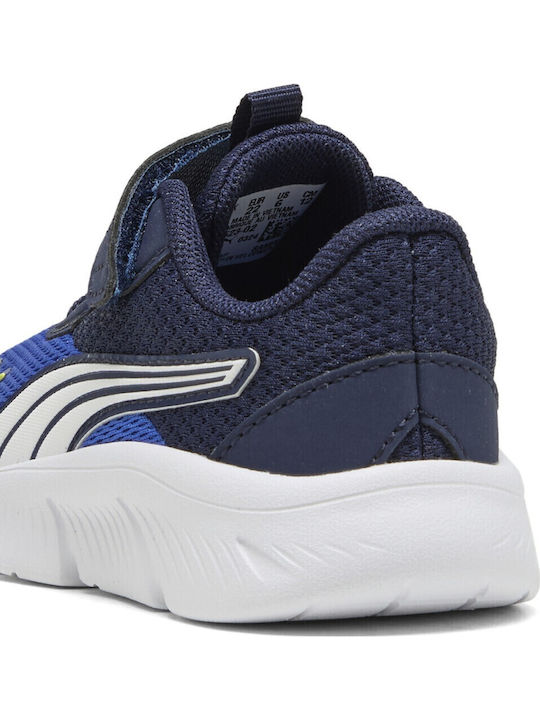 FlexFocus Kids Sneakers with Hoop & Loop Closure Blue