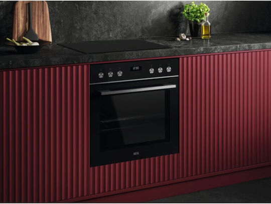 AEG 5000 SurroundCook Φούρνος κάτω Πάγκου 71lt Π59.4εκ. Μαύρος