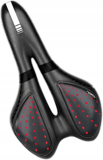 Șa De Bicicletă Neagră 270 x 160 mm