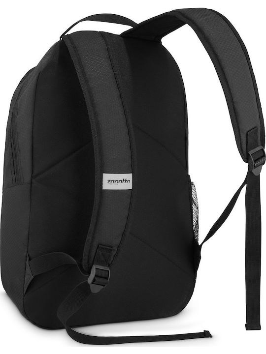 Rucsac Urban Zagatto Zg699 Compatibil Laptop Nylon Poliester 48x32x17 Cm Negru