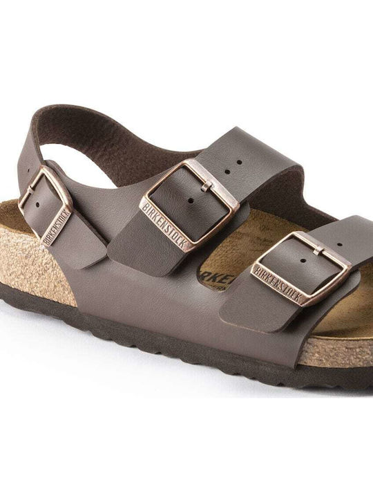 Bs Classic Milano Bf Men's Sandals Brown Narrow Fit