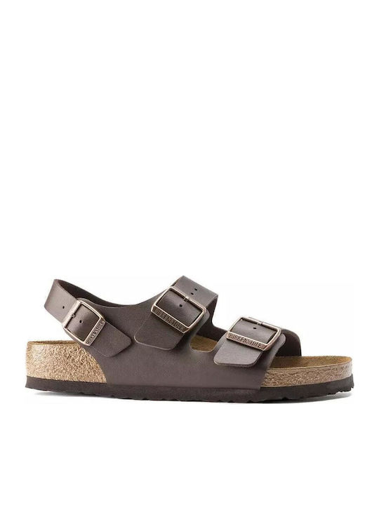 Bs Classic Milano Bf Men's Sandals Brown Narrow Fit