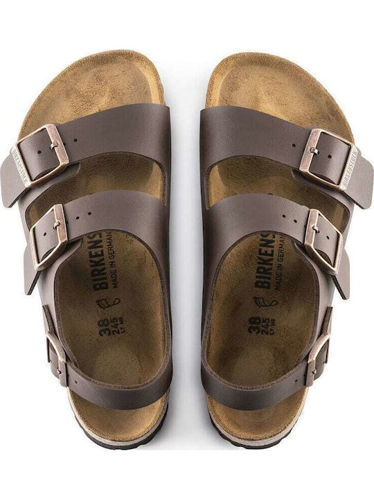 Bs Classic Milano Bf Men's Sandals Brown Narrow Fit