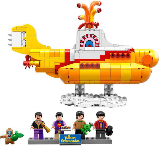 LEGO Idei Lego Submarin Galben pentru 10+ Ani 553 Bucăți