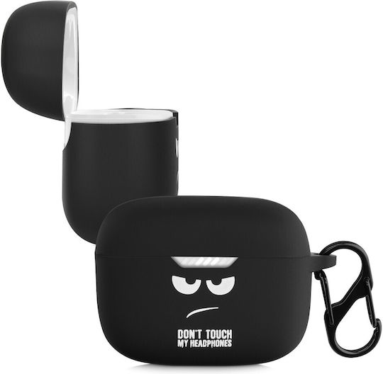 Case Jbl 230nc Tws Headphones Kwmobile Black White Silicone 58870.01