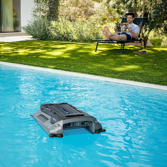 Cecotec Conga Pooldroid Aquaskater Ασύρματη Σκούπα Ρομπότ Πισίνας Τοιχωμάτων με Φίλτρο 4.5lt