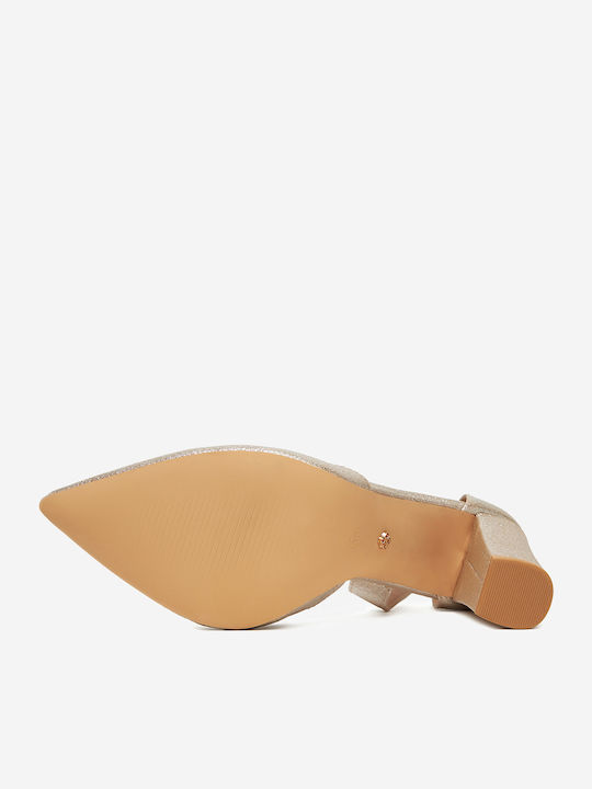 Pumps Goldene