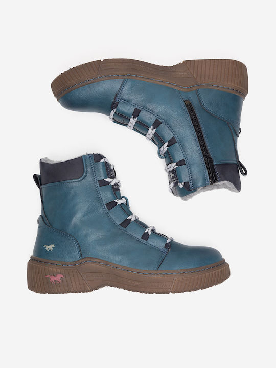 Stiefeletten Damen Grün