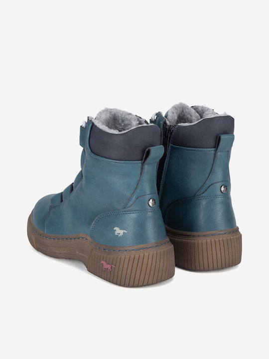 Stiefeletten Damen Grün