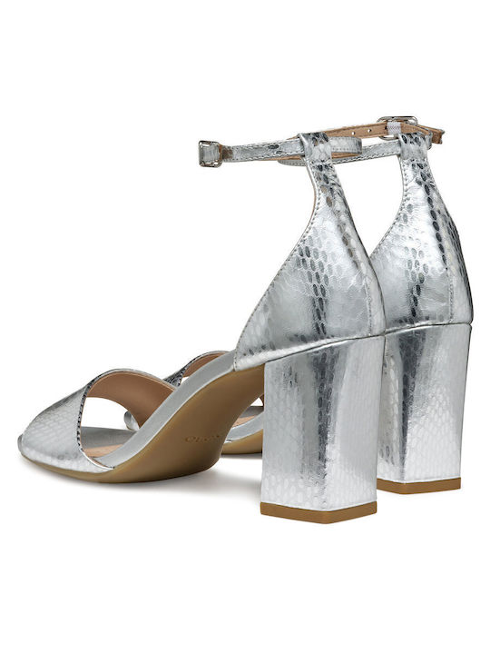 Eraklia Sandalen Silber
