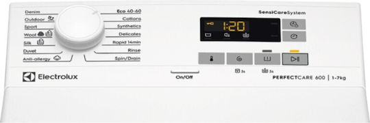 Electrolux 600 SensiCare Πλυντήριο Ρούχων 7kg 1200 Στροφών EW6T5271E