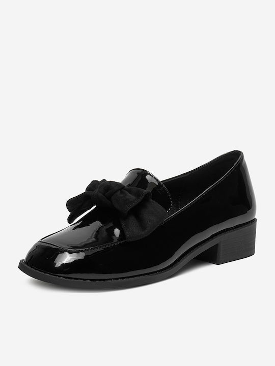 Mocasini dama în culoarea Negru