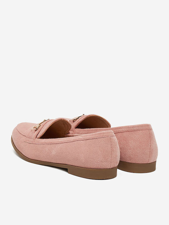 Women's Loafers in Pink Color
