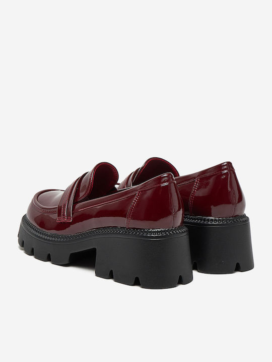 Damen Loafers in Rot Farbe