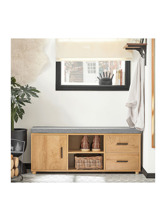 Ξύλινη Παπουτσοθήκη 110x45x35cm