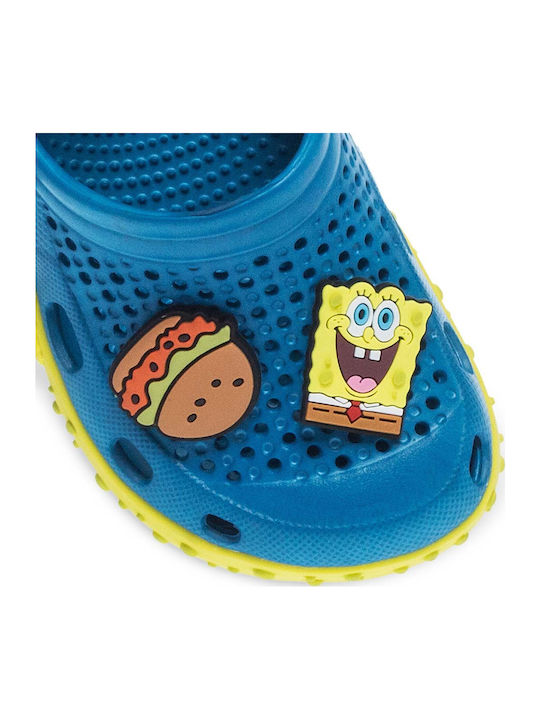 Spongebob Παιδικά Σαμπό Θαλάσσης Μπλε