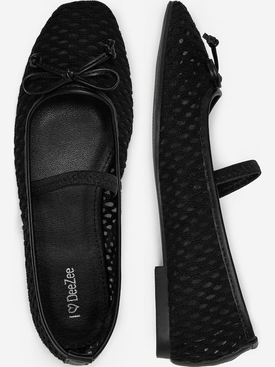 Damen Ballerinas in Schwarz Farbe