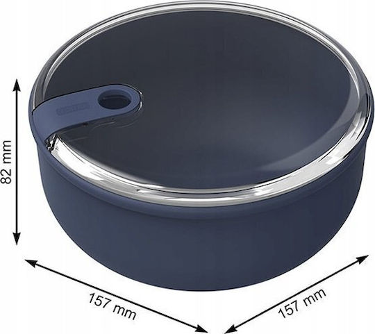 Rotho Babydesign Lunchbox Kunststoff Blau Geeignet für die Mikrowelle 750ml 1Stück