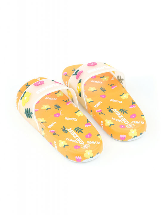 Frauen Flip Flops in Orange Farbe