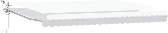 vidaXL Awning fabric White 3x5m