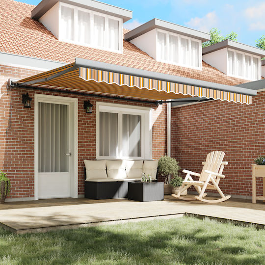 vidaXL Awning fabric Multicolour 3x4m