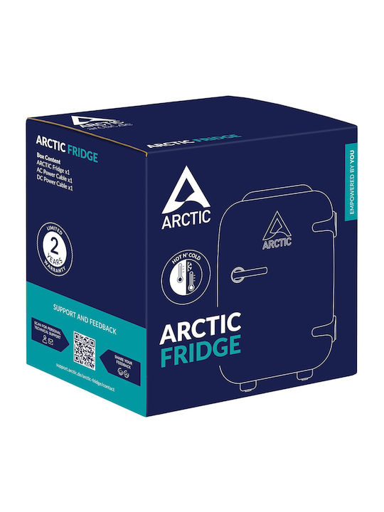 Arctic Hunter Ψυγείο Καλλυντικών 4lt με Ράφι & Λειτουργία Θέρμανσης Μπλε