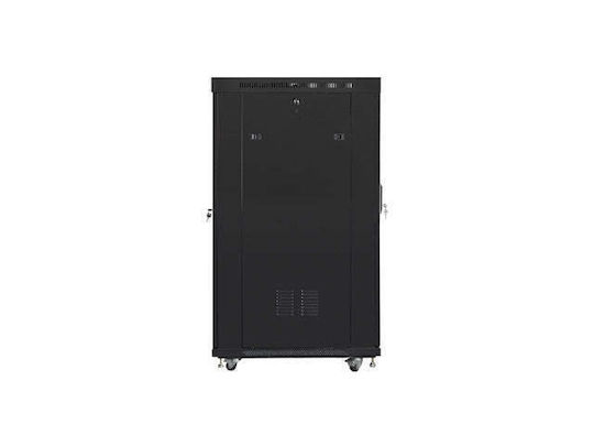 Lanberg Cu picioare Cabină Rack 22U Negru FF01-8022-12BL