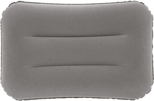 Bestway Inflatable Camping Pillow Velvet Gray