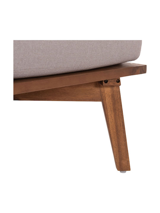 Set Mobilier Exterior Harra 4 Piese Natural Cu Perne