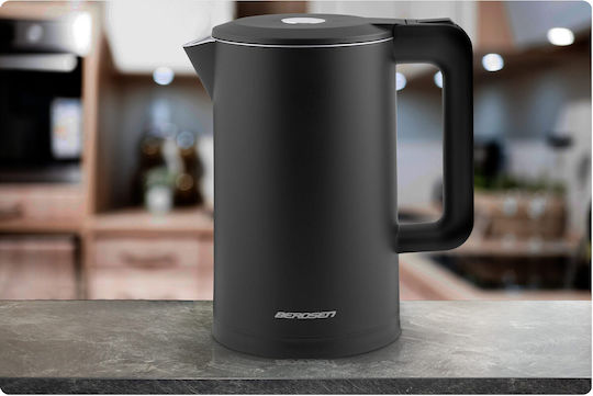 Berdsen BD-710 Електрическа Кана 1.7л 2200W Черна