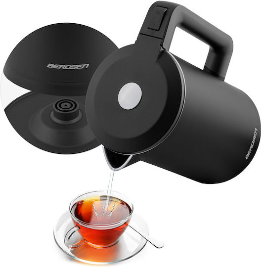 Berdsen BD-710 Електрическа Кана 1.7л 2200W Черна