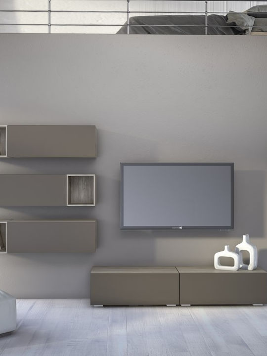 Smart No 7C Living Room TV Unit Gray L338xW45xH150cm