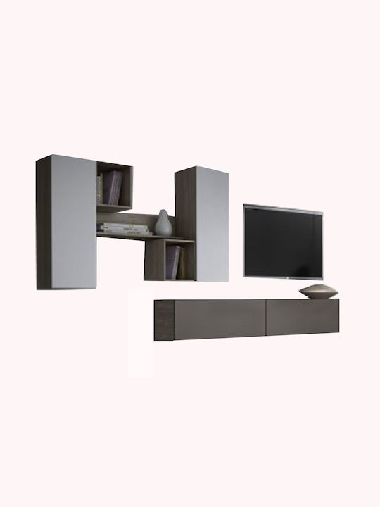 Wohnzimmer TV-Einheit Smart No 5C Weiß L292xB45xH180cm