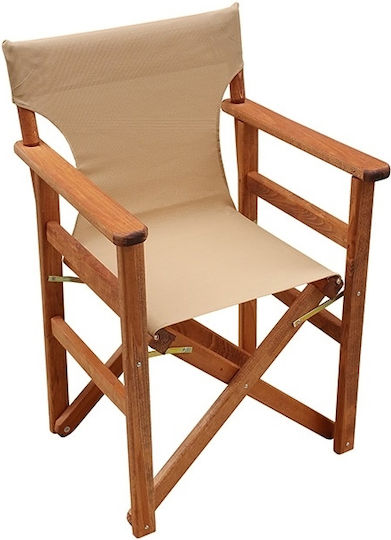Director Beige 57.5x51x87.5cm Outdoor Chair Director Beige 57.5x51x87.5cm Outdoor Chair