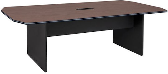 Τραπέζι Συνεδριάσεων Rosewood 240x120x75εκ. Καφέ Τραπέζι Συνεδριάσεων Rosewood 240x120x75εκ. Καφέ