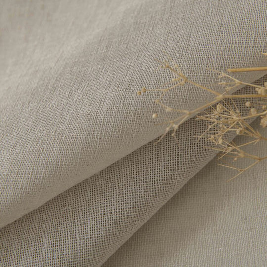 Beauty Home Curtain With Beige Grommets 140x270cm