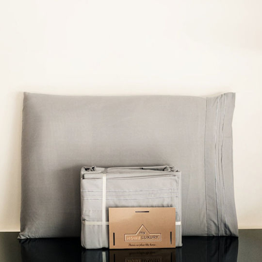 My Home Luxury Elektrische Gitarren Großes Doppelbett 220x240 Dark Gray